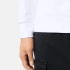 Regular-Fit-Sweatshirt mit Rundhalsausschnitt und elastischen Bündchen