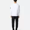 Regular-Fit-Sweatshirt mit Rundhalsausschnitt und elastischen Bündchen