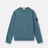 Regular-Fit-Sweatshirt mit Rundhalsausschnitt und gerippten Einsätzen