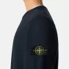 Regular-Fit-Sweatshirt mit Rundhalsausschnitt und gerippten Einsätzen