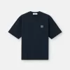 Regular-Fit-T-Shirt mit kurzen Ärmeln und Compass-Patch