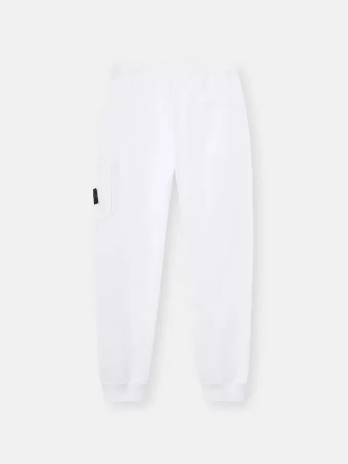 Schmal geschnittene Jogginghose mit elastischem Bund