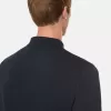 Schmal geschnittenes Kurzarm-Poloshirt mit Compass-Aufnäher