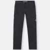Skinny-Fit-Cargohose mit Druckknopftaschen