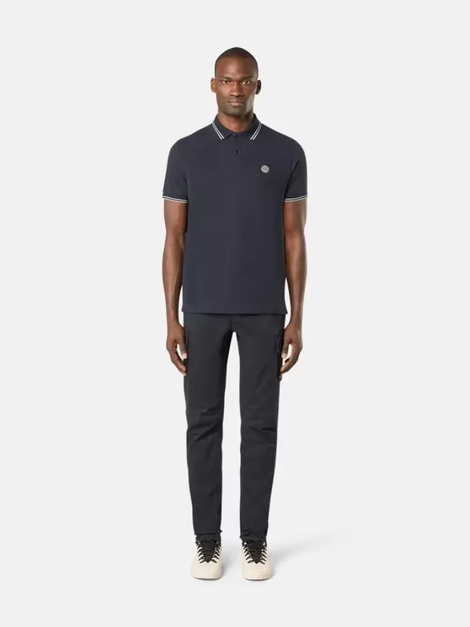 Skinny-Fit-Cargohose mit Druckknopftaschen