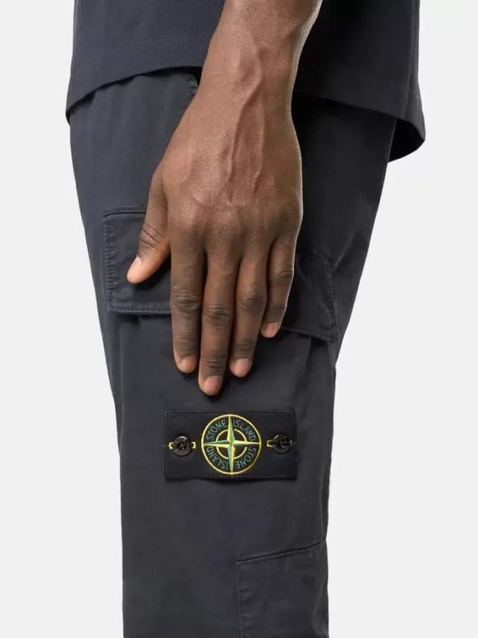 Skinny-Fit-Cargohose mit Druckknopftaschen