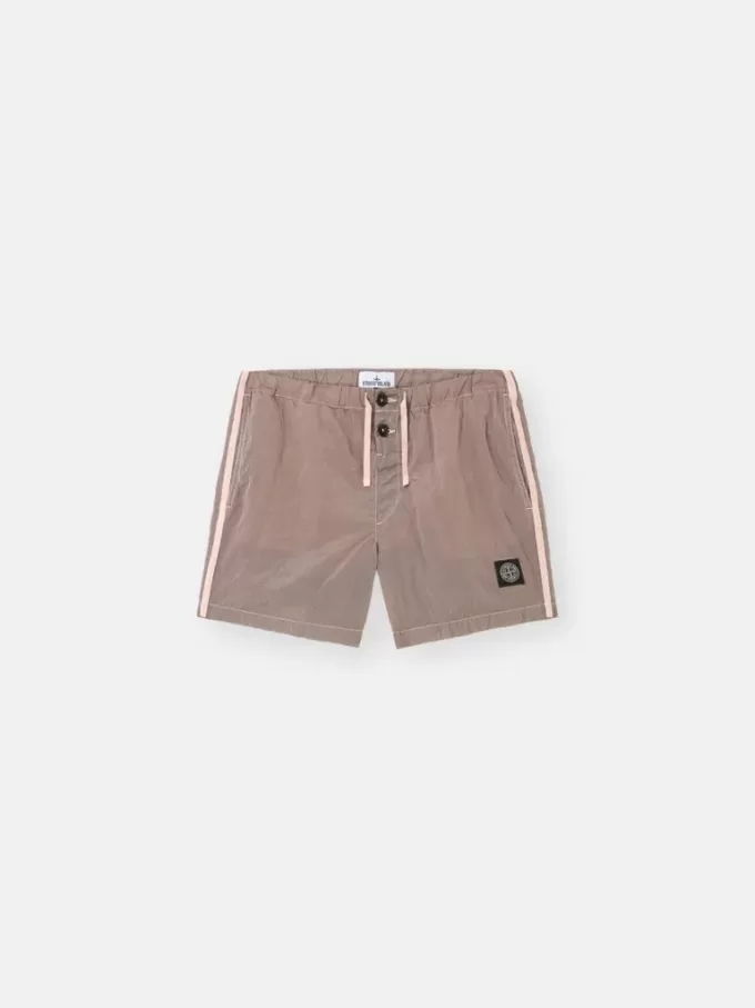 Slim-Fit-Badeshorts mit Taschen