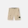 Slim-Fit-Bermudashorts mit Reißverschlusstaschen