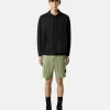 Slim-Fit-Bermudashorts mit Reißverschlusstaschen