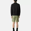 Slim-Fit-Bermudashorts mit Reißverschlusstaschen