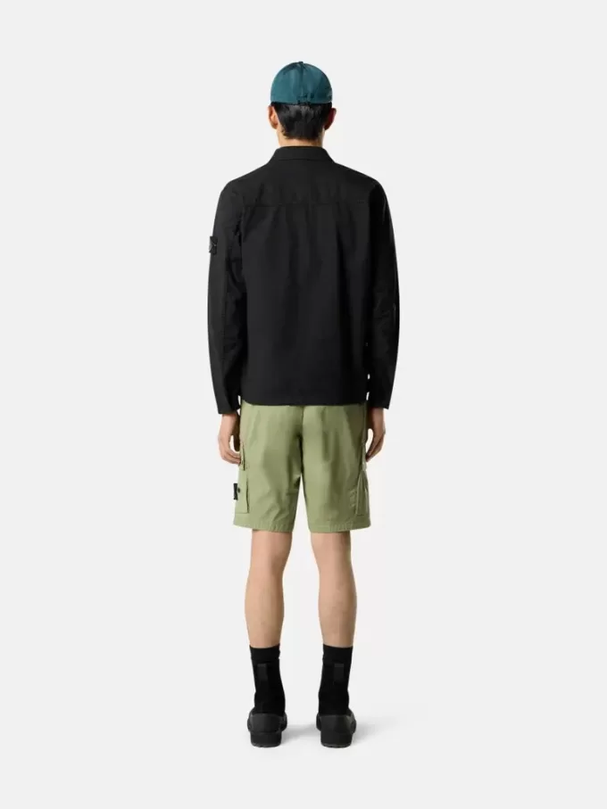 Slim-Fit-Bermudashorts mit Reißverschlusstaschen