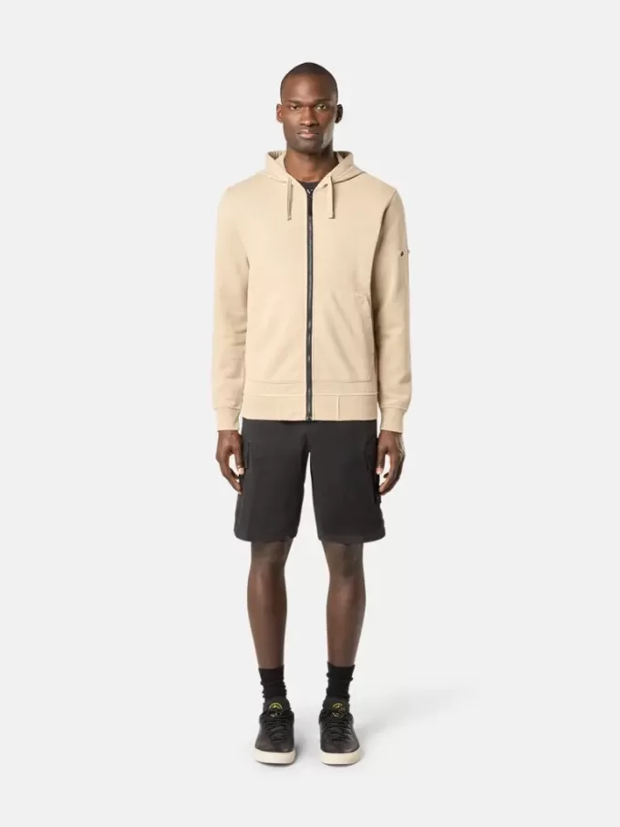 Slim-Fit-Cargo-Bermudashorts mit Reißverschlusstaschen