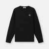 Slim-Fit-Langarm-T-Shirt mit Compass-Patch
