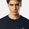 Slim-Fit-Langarm-T-Shirt mit Compass-Patch