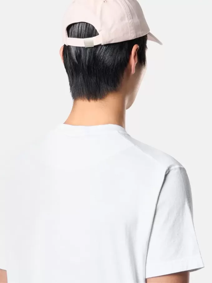 Slim-Fit-T-Shirt mit kurzen Ärmeln und Kompass-Aufnäher
