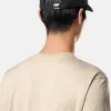 Slim-Fit-T-Shirt mit kurzen Ärmeln und Kompass-Aufnäher