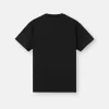 Slim-Fit-T-Shirt mit kurzen Ärmeln und Kompass-Aufnäher