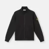 Sweatshirt mit aufgesetzten Taschen und Reißverschluss