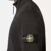 Sweatshirt mit aufgesetzten Taschen und Reißverschluss