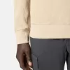Sweatshirt mit Rundhalsausschnitt und gerippten Details
