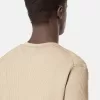 Sweatshirt mit Rundhalsausschnitt und gerippten Details