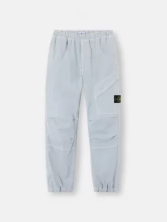 Weit geschnittene Jogginghose mit Druckknopf- und Reißverschlusstaschen