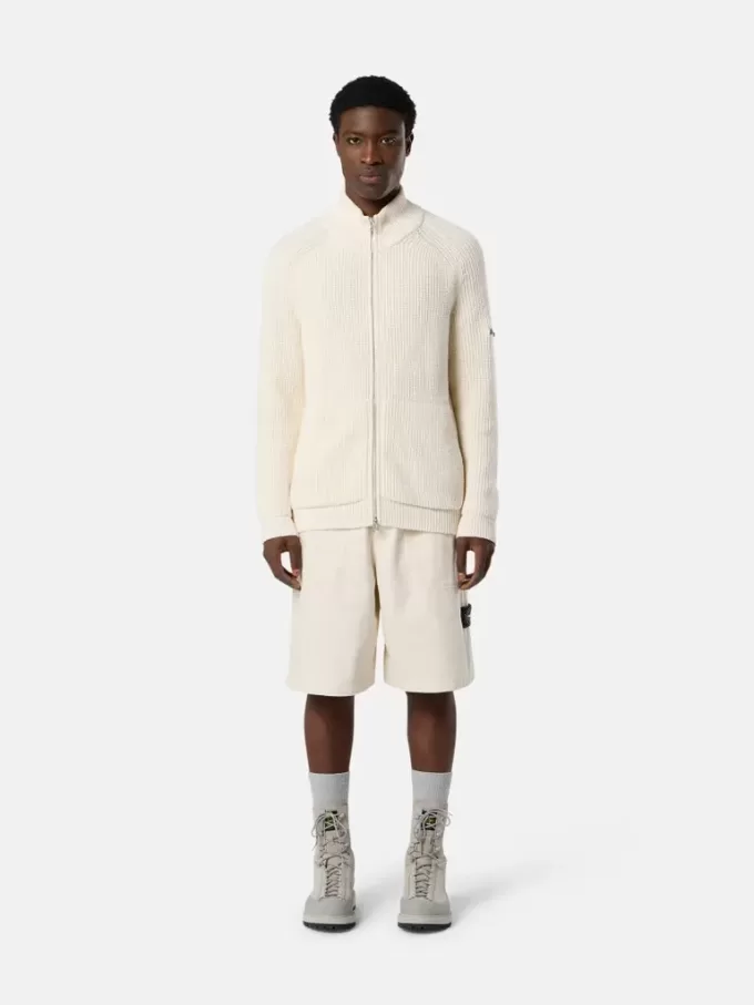 Weite Bermudashorts mit elastischem Bund