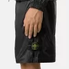 Weite Bermudashorts mit elastischem Bund