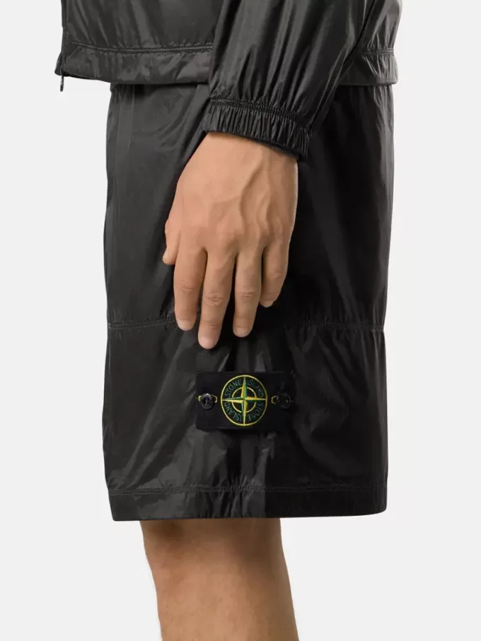 Weite Bermudashorts mit elastischem Bund