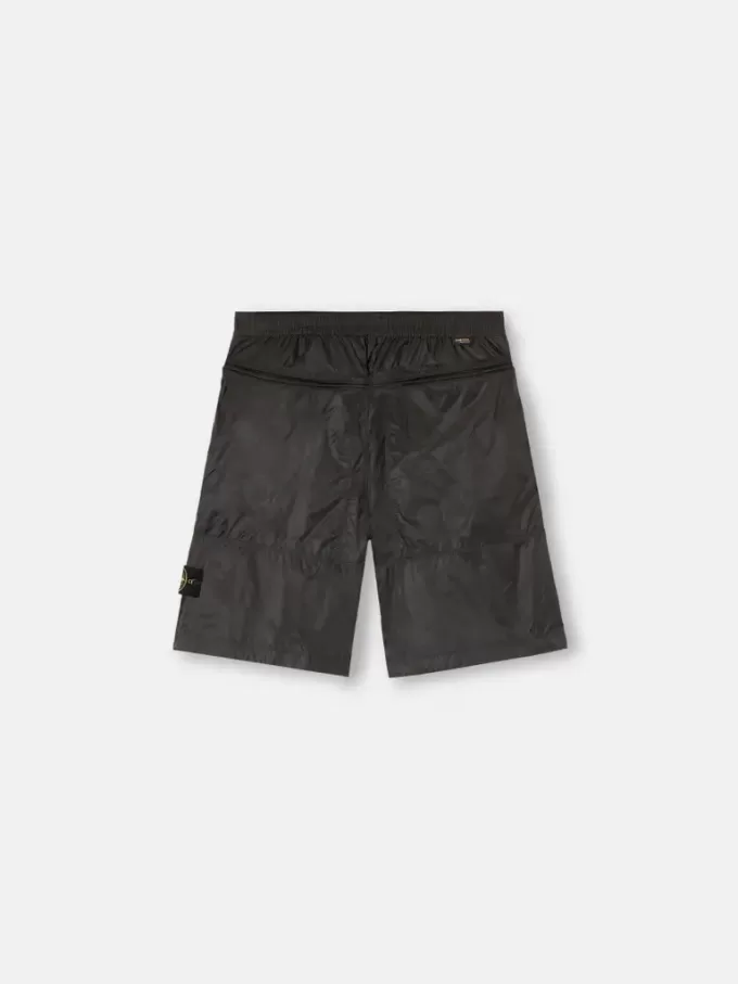 Weite Bermudashorts mit elastischem Bund