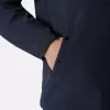 Wind- und wasserabweisende Jacke mit verdeckter Kapuze